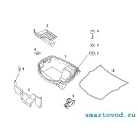 Болт / крепеж багажной емкости / корыта Smart 452 Roadster