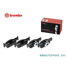 Колодки тормозные передние дисковые BREMBO xTRA Smart 453 ForTwo / ForFour 2014 ->