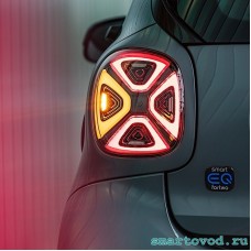 Фонарь / Фара задняя LED / светодиодная Smart EQ 453 ForTwo / ForFour 2020 - комплект 2 шт.