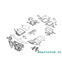 Пистон / кнопка передних подкрылков Smart 453 ForTwo / ForFour 2014 -->