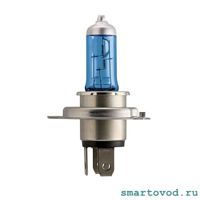 Лампа H4 ближнего и дальнего света для основной фары Smart 453 (яркий белый свет)