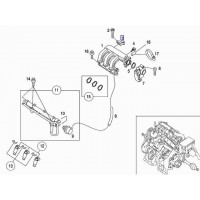 Датчик давления во впускном коллекторе (MAP sensor) Smart 450 ForTwo / 452 Roadster 1998 - 2007