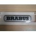 Шильдик / логотип / наклейка BRABUS на крышку багажника Smart 451 ForTwo 2007 - 2014