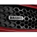 Шильдик / логотип Brabus на решетку радиатора Smart 451 ForTwo 2012 - 2014