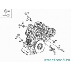Разъем датчика давления масла в двигателе Smart 451 ForTwo 2007 - 2014