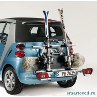 Багажник / кронштейн для лыж Smart ForTwo 2007->