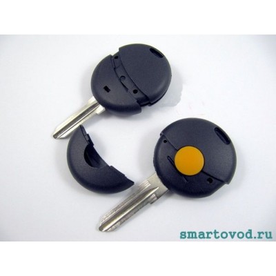 Корпус ключа однокнопочного с жалом Smart ForTwo 98-02